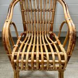 Child's rattan armchair