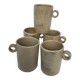 5 Handmade Aus stoneware mugs