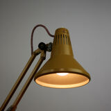 brown adjustable achitect table lamp by tep, 1970s