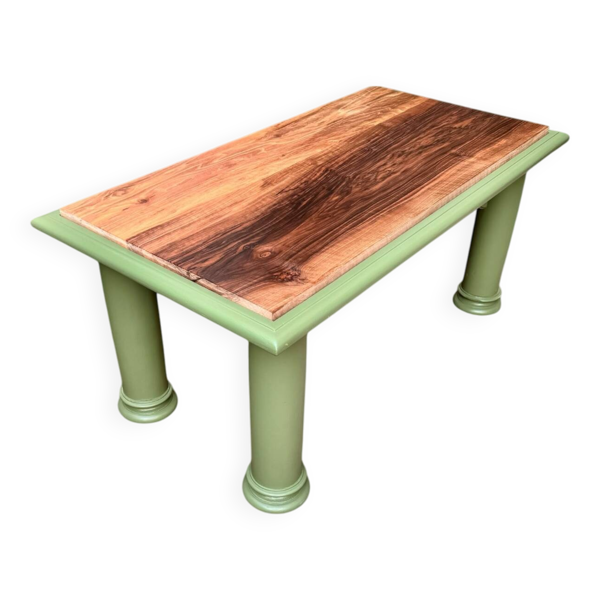 Table basse vintage revisitée Farrow & Ball