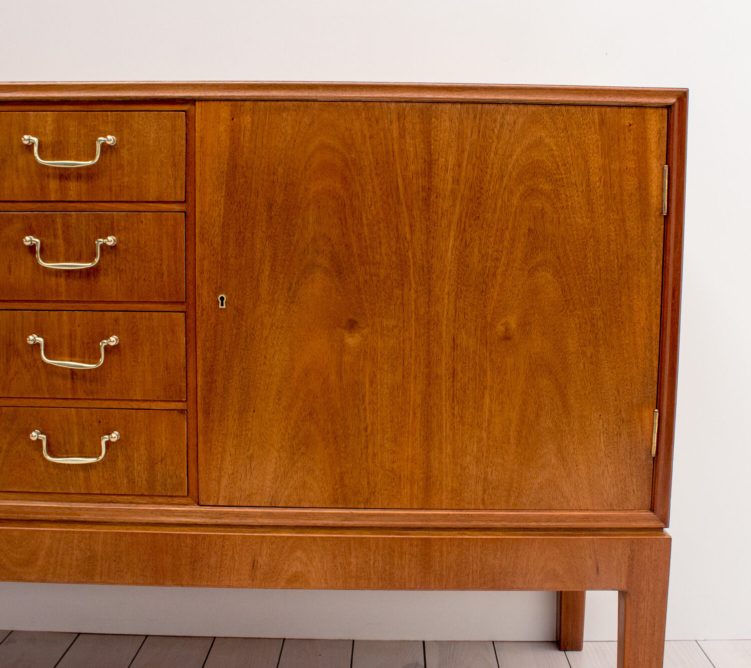 Danish mahogany buffet by CB Hansens