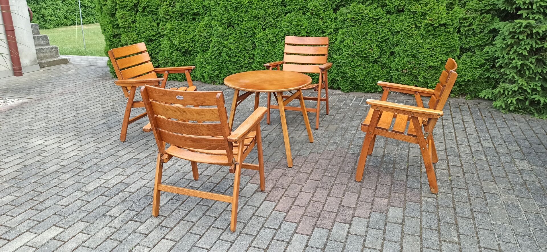Garden Furniture Set from Herlag, 1970s