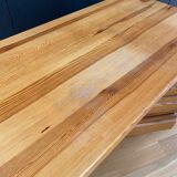Articulated desk 1950-1960 solid pine