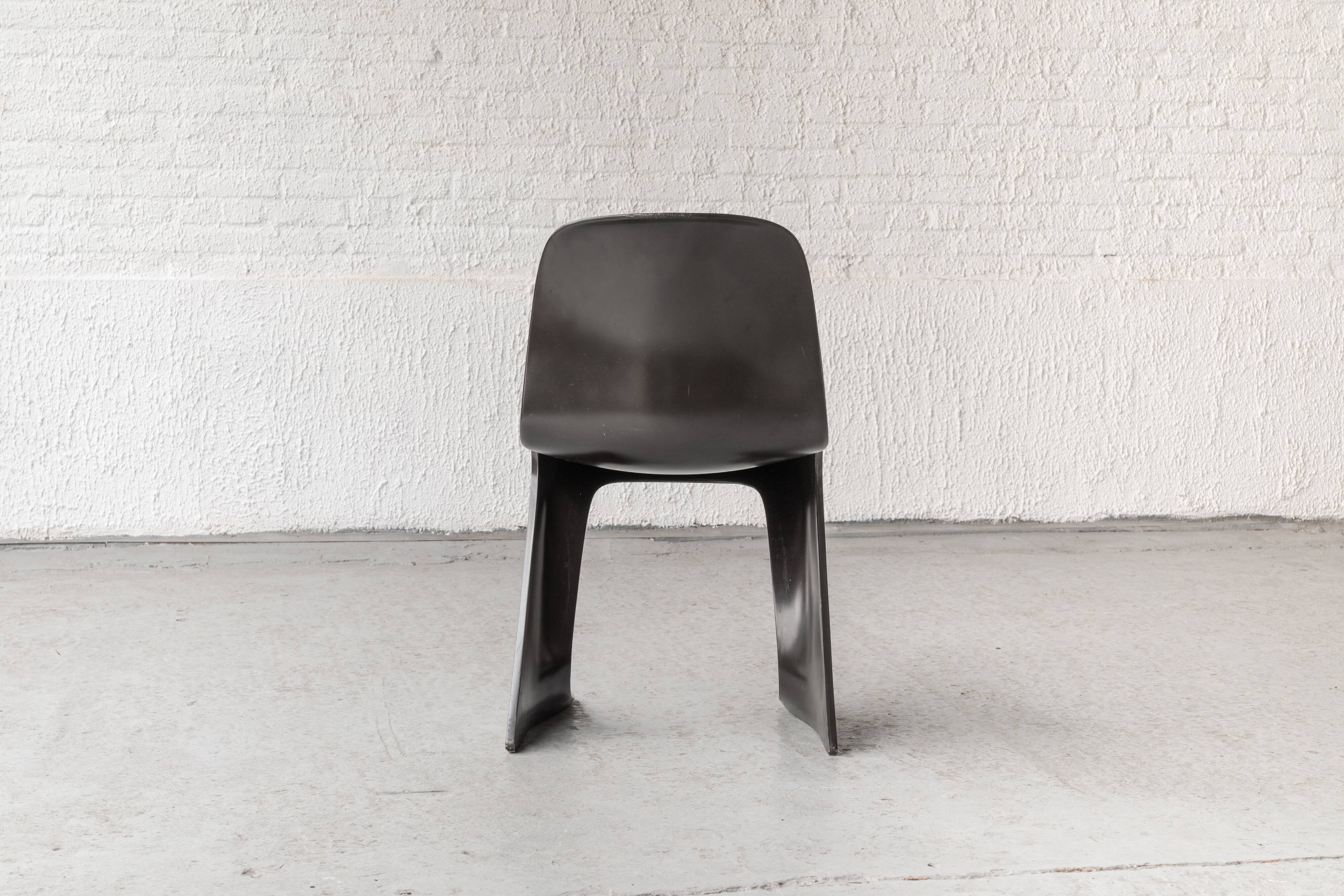 Dining chairs ‘Z-chair’ by Ernst Moeckl