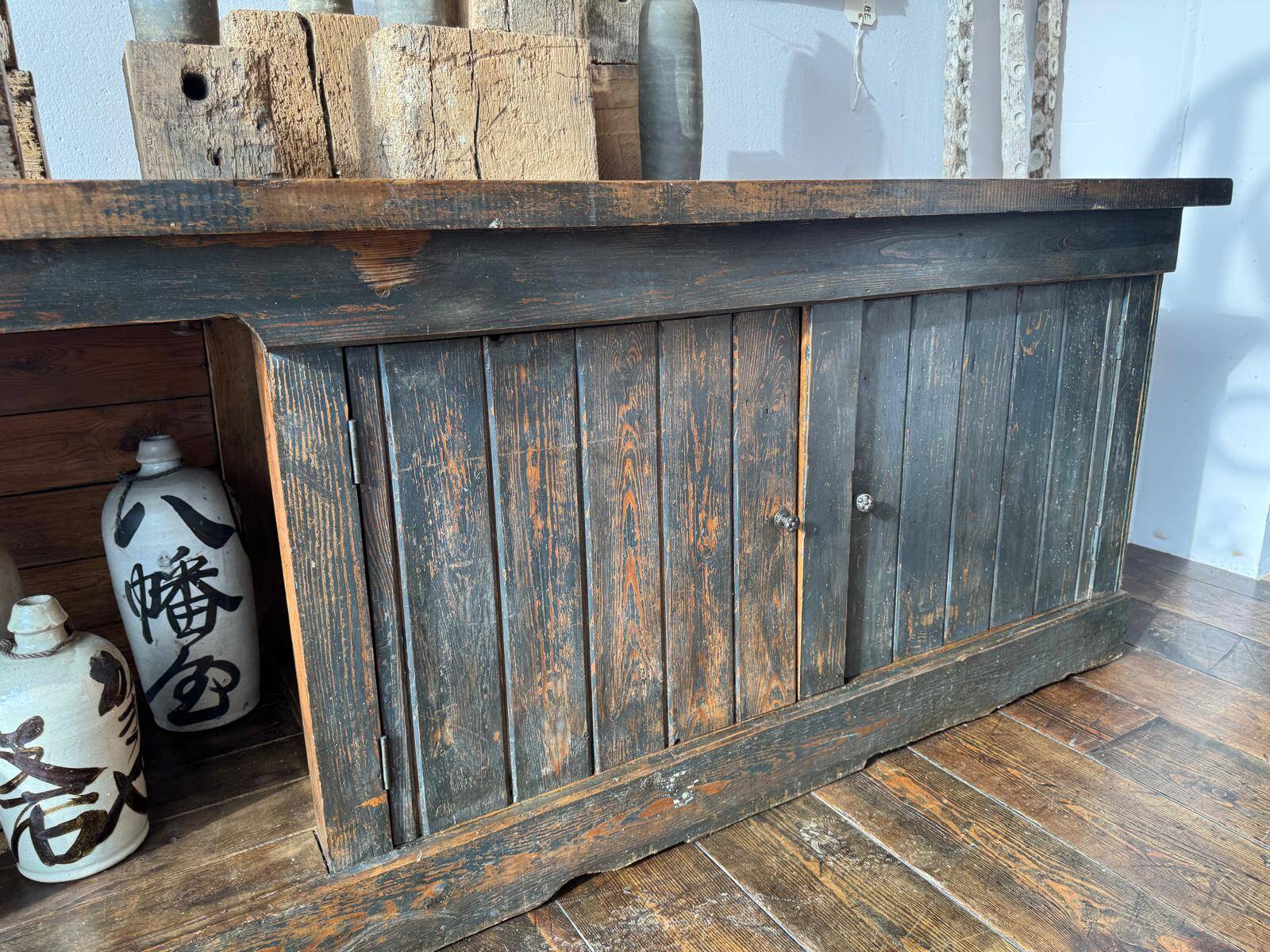 Old cabinetmaker's workbench