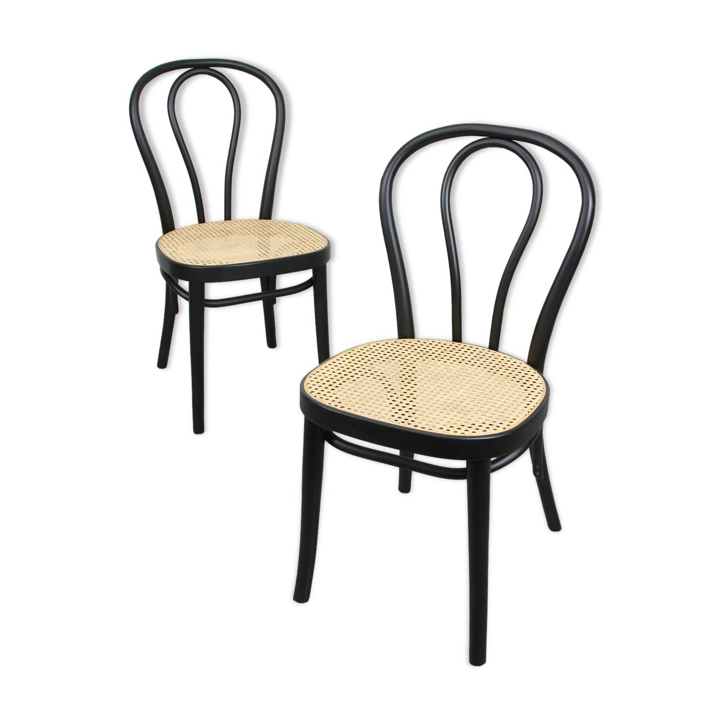 Vintage black chairs
