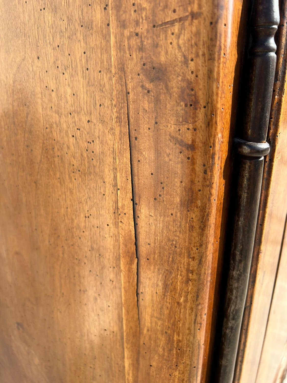 Antique wardrobe Louis XV style walnut