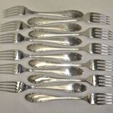 Deetjen Forks Silver Metal Net Goldsmith's Punch Service X 12