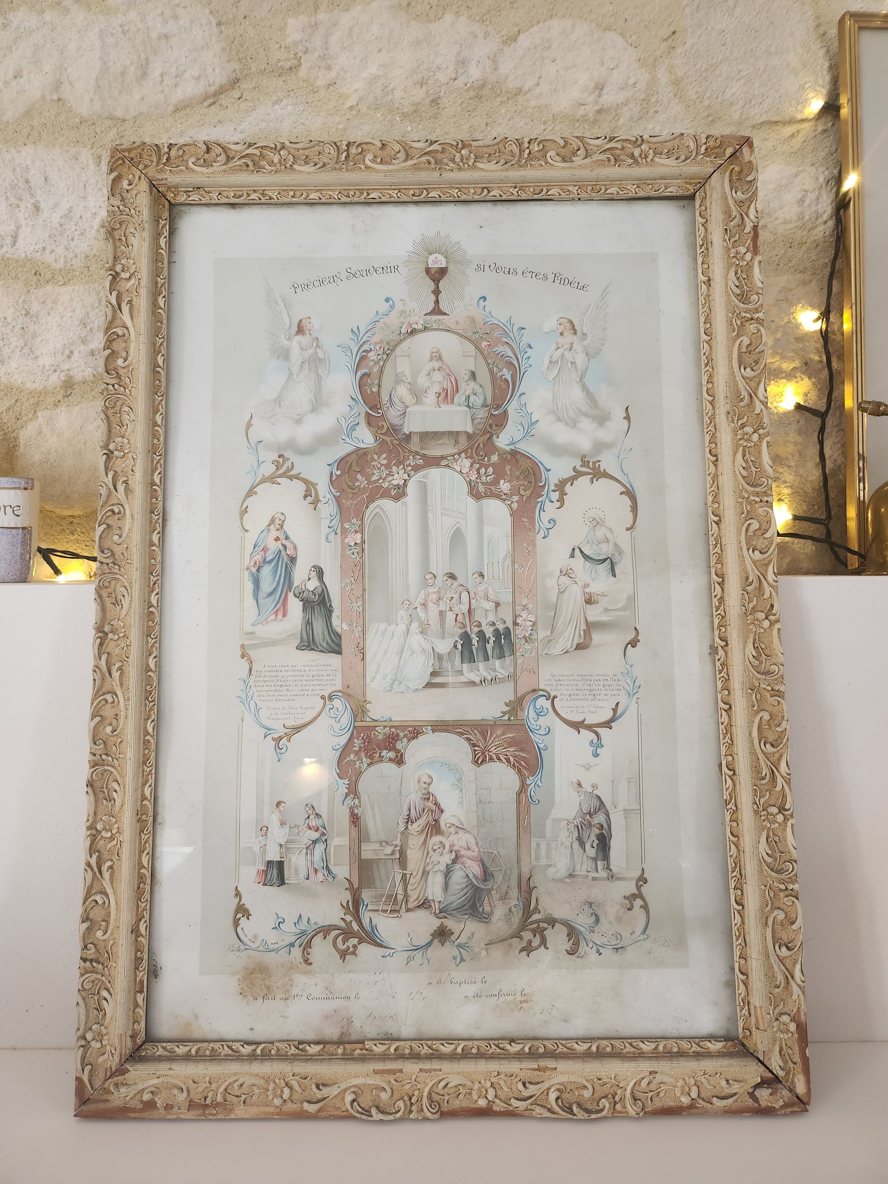 Certificate of baptism 1900s