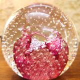 Pink paperweight, Caithness sulphide