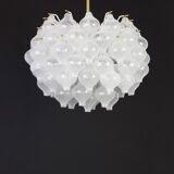 Large glass chandelier Tulipan by Kalmar, Austria, 1960s