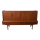 Enfilade / Teak highboard by A. Jensen & Molholm for Herning, Denmark