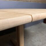 Danish Design Beech Dining Table Oval Extendable