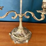 Louis xv style bronze bouillotte lamp circa 1850