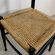 Otto Gerdau's wooden chair and rope, 1960s