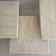 Tables gigognes- basses travertin 1970