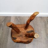 Tripod tab in olive wood