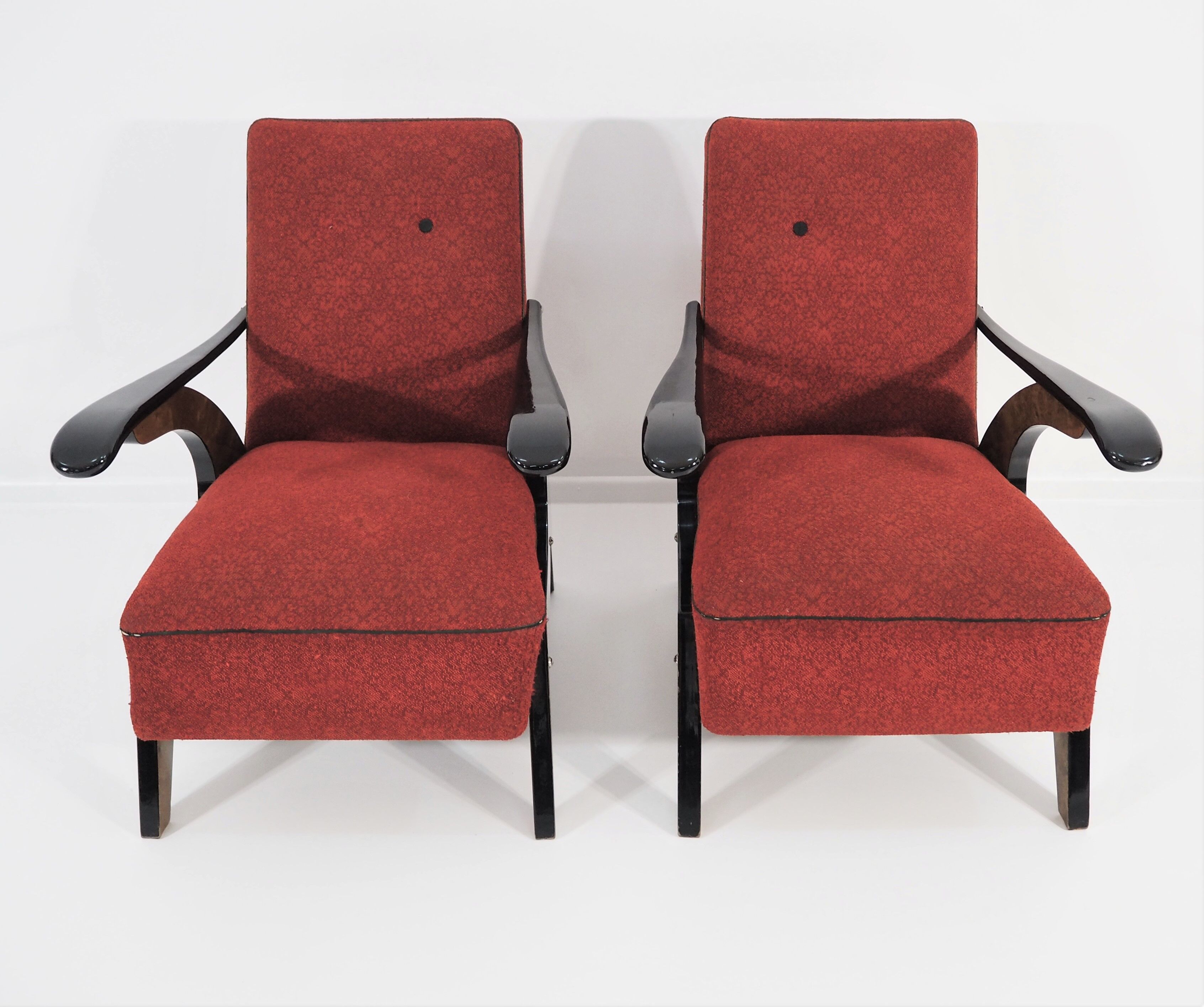 Lounge chairs, 1970s, set of 2