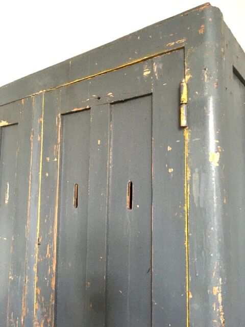 Old wooden cabinet 2 doors