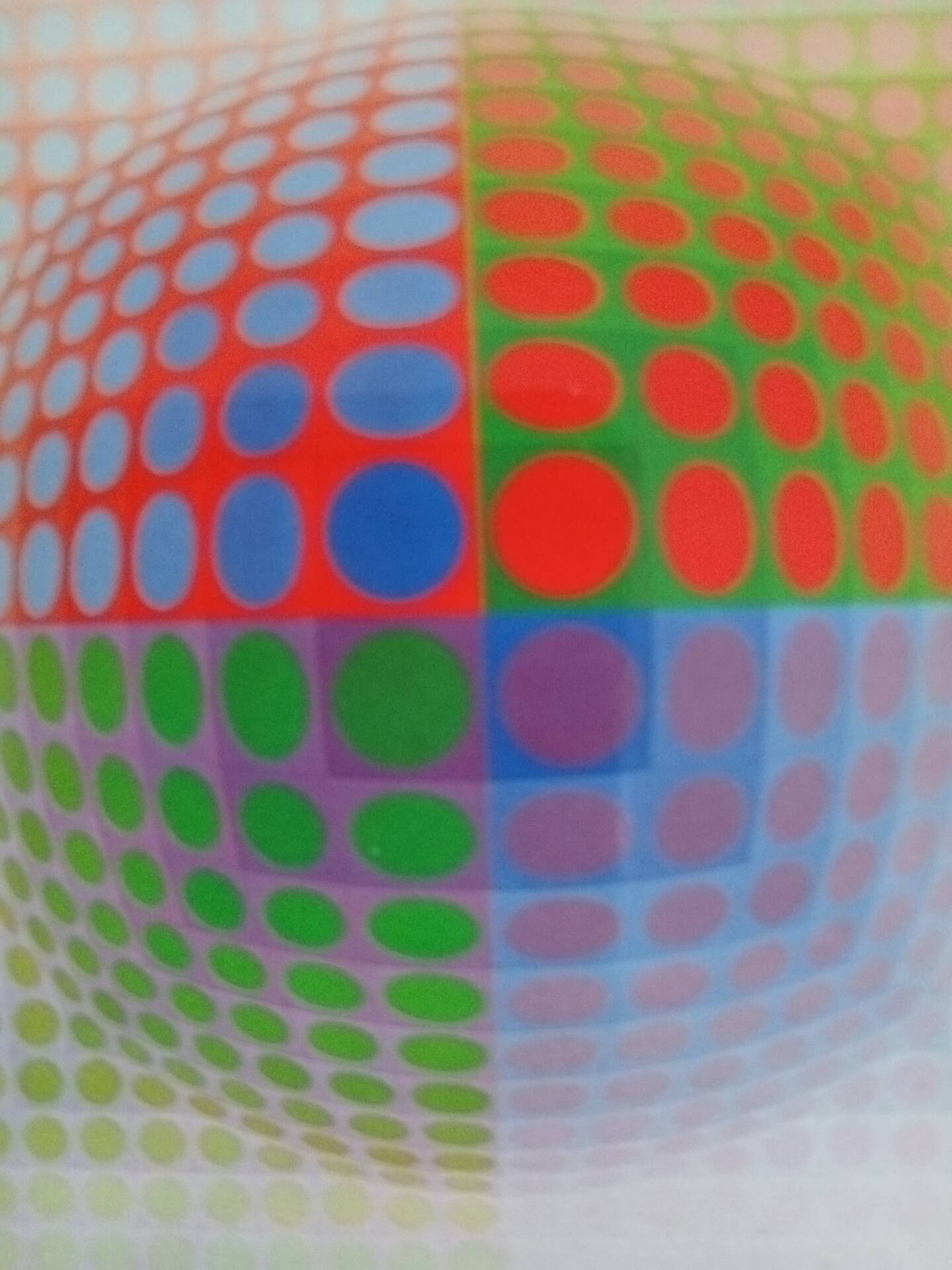 Victor Vasarely Serigraphy op art Editions du Griffon