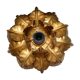 Flower wall light