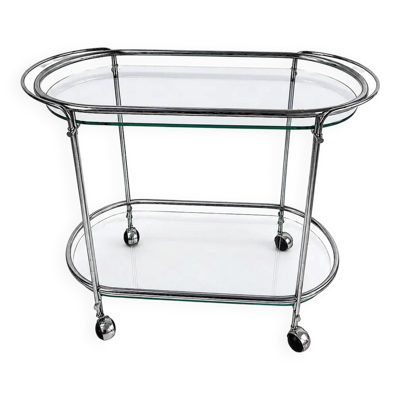 Chariot de service Riki T52 / chariot de bar / Gallotti & Radice / années 1980
