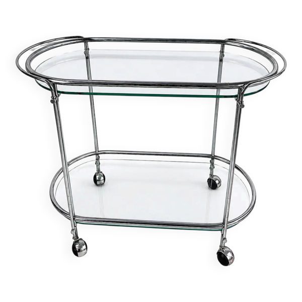 Chariot de service Riki T52 / chariot de bar / Gallotti & Radice / années 1980