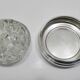 Pique flowers or wears silver metal pen Christofle Gallia