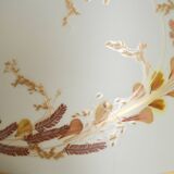 Ceramic lamp and dried flowers