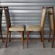 Série suite de 8 chaises Vintage circa 1960