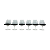 Lot de 6 chaises Tulip d'Eero Saarinen pourr Knoll International , 1970S