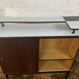 Vintage rosewood bar by Metalform from the 60s