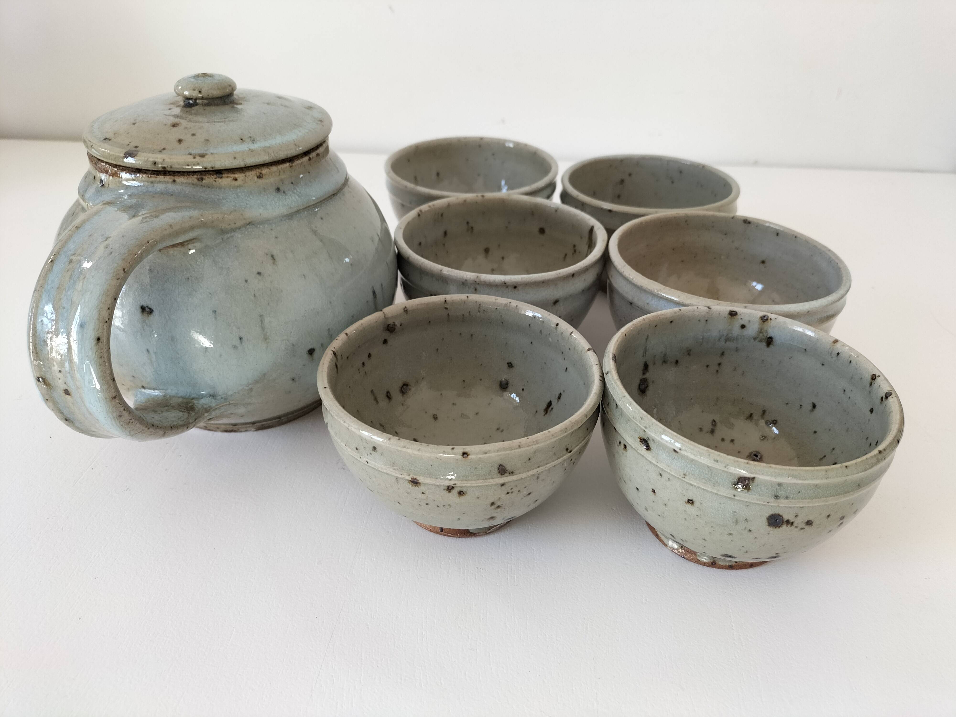 Boisbelle stoneware tea set – French wabi-sabi craftsmanship