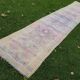 Vintage Turkish hallway rug 92x492 cm