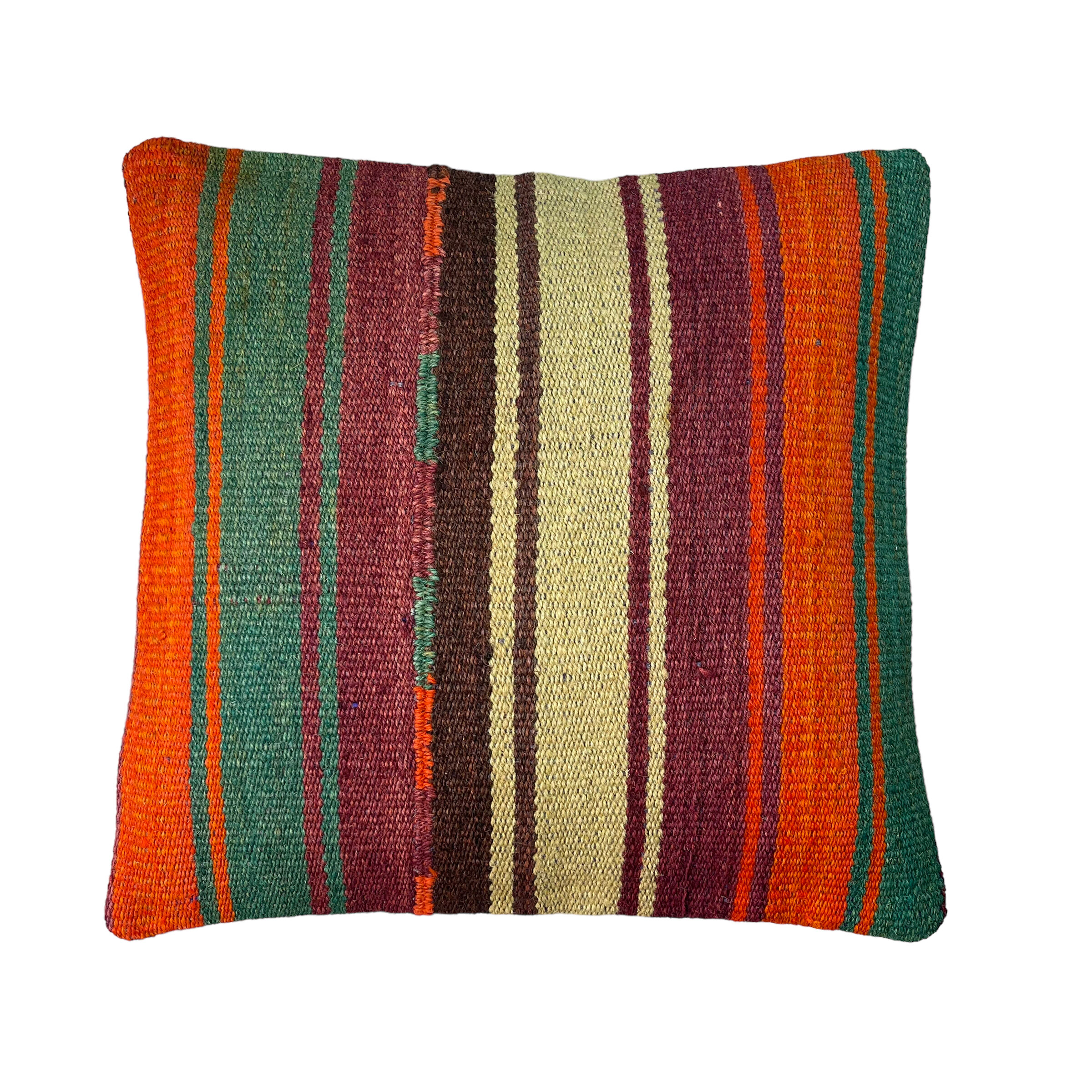 Vintage turkish Kilim cushion cover 40x40cm