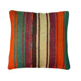 Vintage turkish Kilim cushion cover 40x40cm