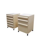 Set of 2 Kartell bedside tables