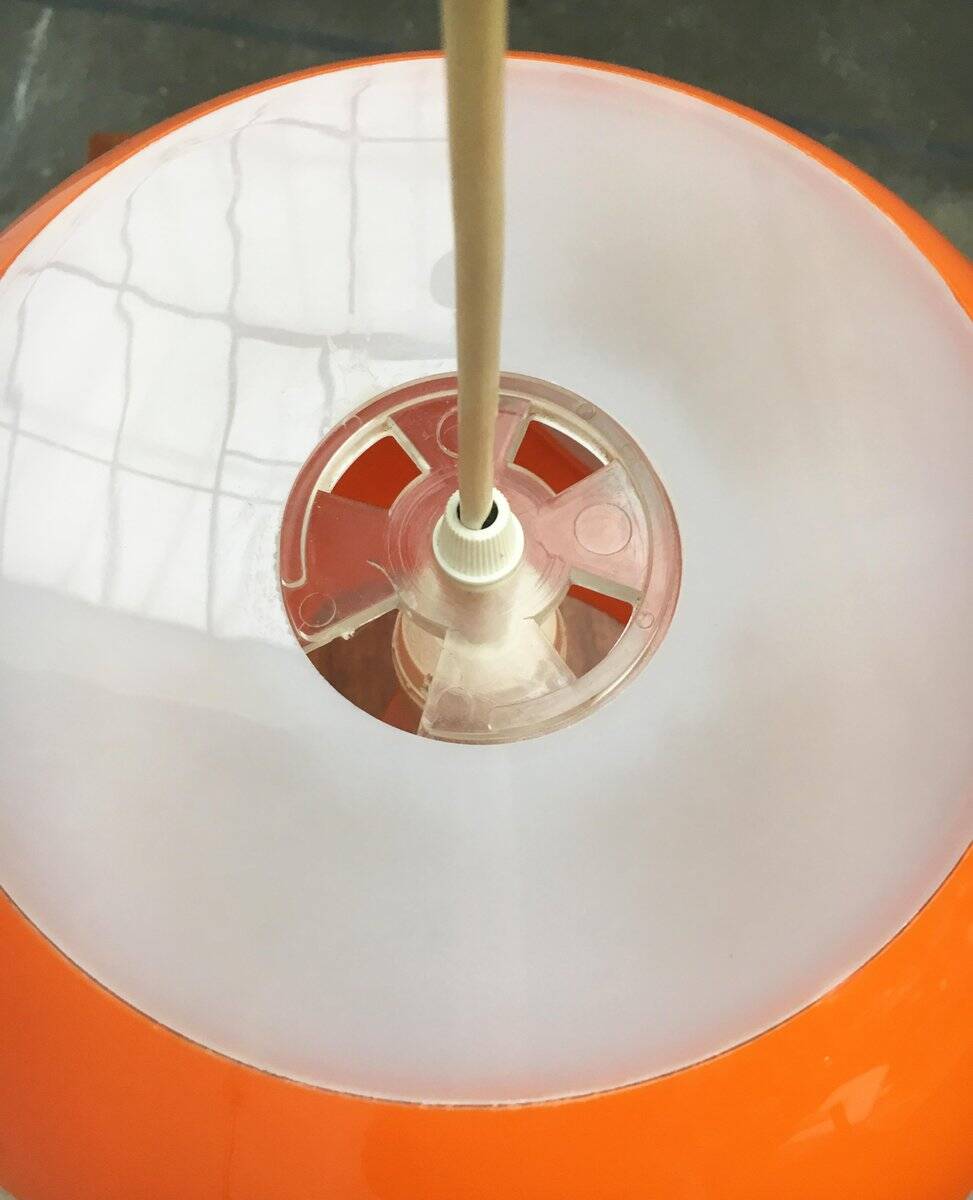 Vintage UFO lamp from the space age attributed to Luigi Colani.