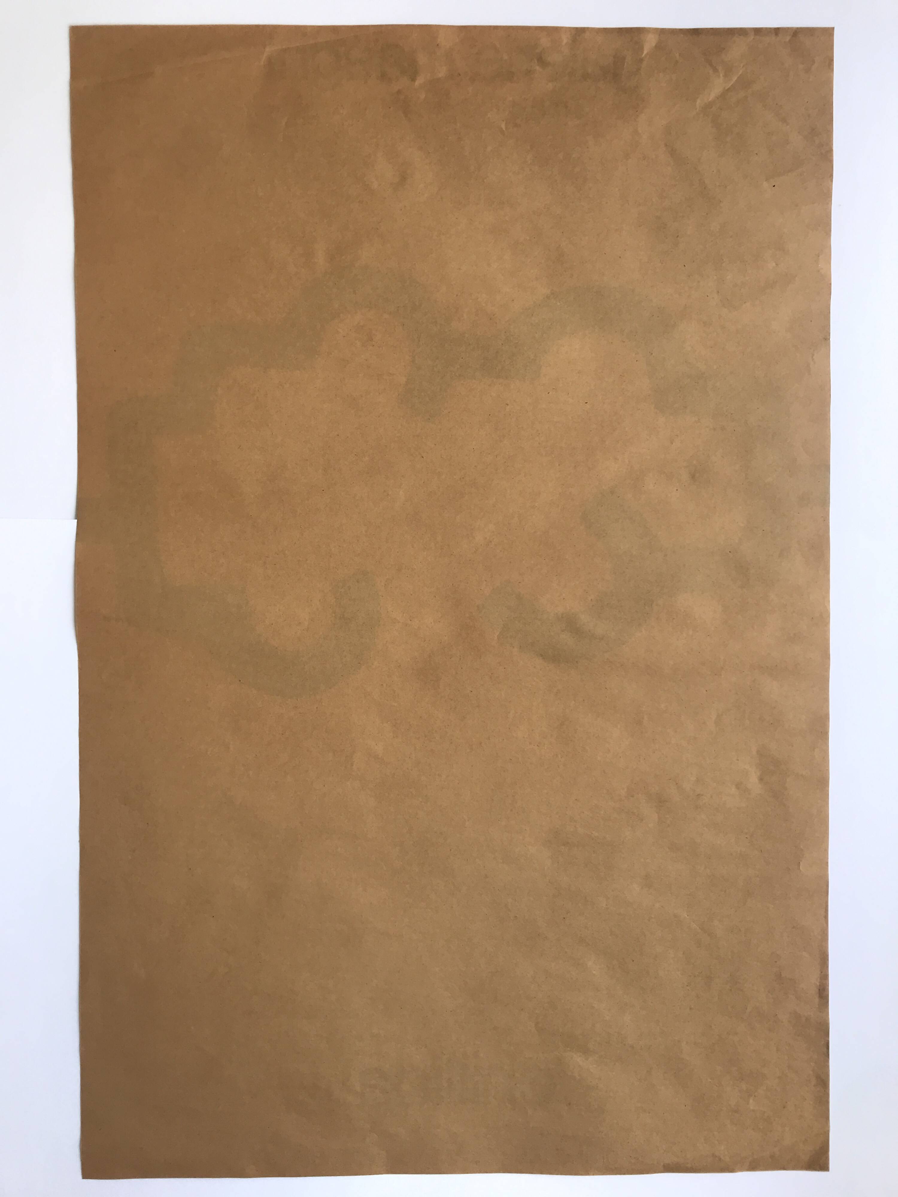 Eduardo chillida, galerie maeght, 1980. affiche originale en sérigraphie sur kraft lurrak céramique