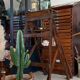 Escabeau bois vintage