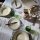 Dessert plate in Terre de Fer U & Cie Sarreguemines model Carlos