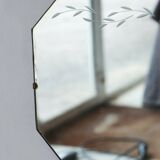 Patterned Beveled Mirror - Rectangular - 3.7