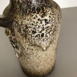 Large Multi-Color Vase Fat Lava "407-35" Vase by Scheurich, Germany, 1970s