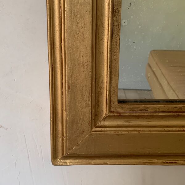 Miroir cheminée trumeau Louis philippe doré