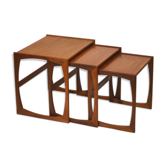 Set of pull out tables teak gplan