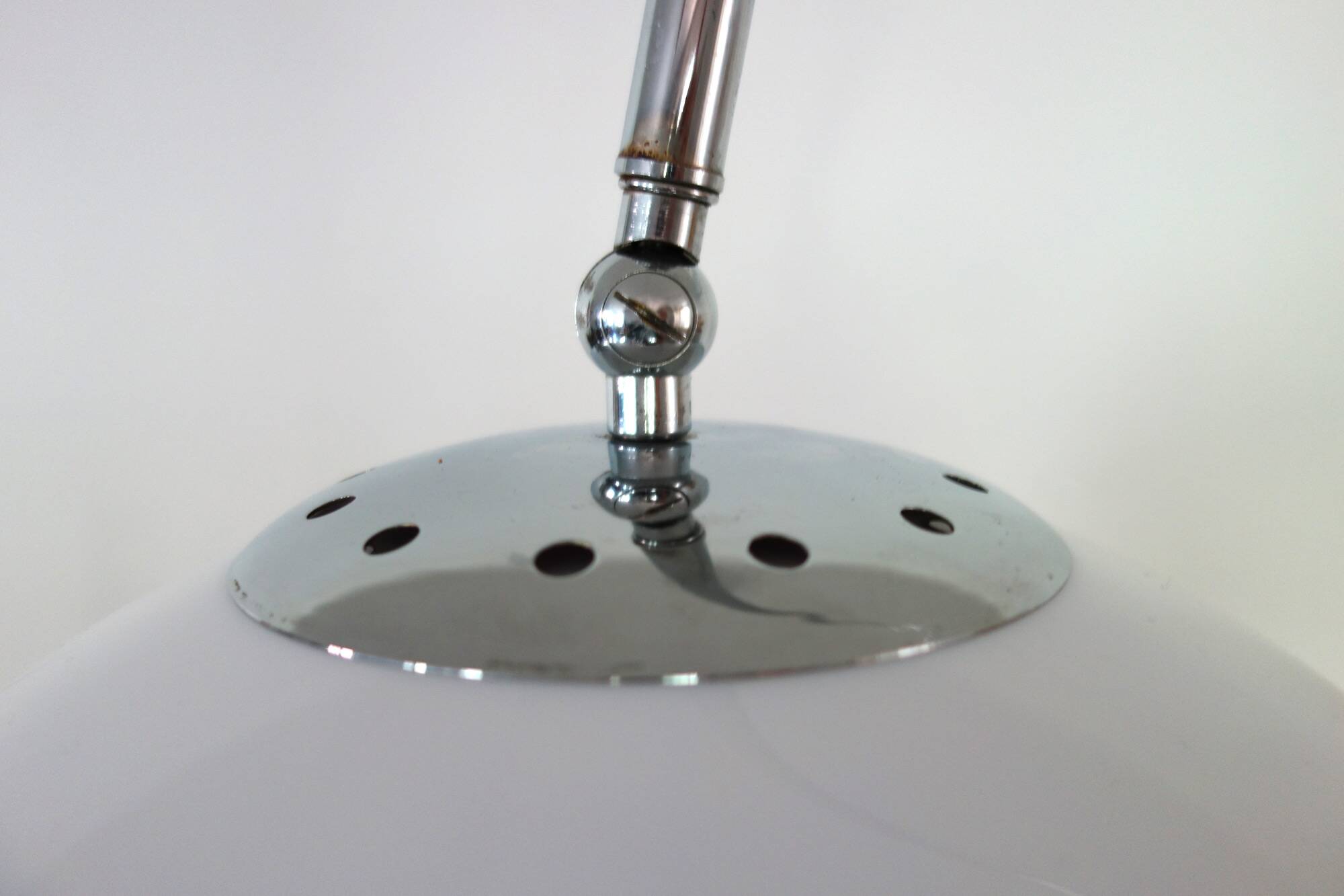 Arc floor lamp space age dlg Guzzini 1970s