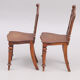 Paire de chaise du 19e siècle Renaissance