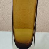 Square glass vase