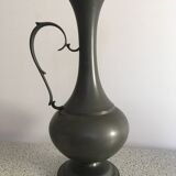 Pewter pitcher ewer stamped ee