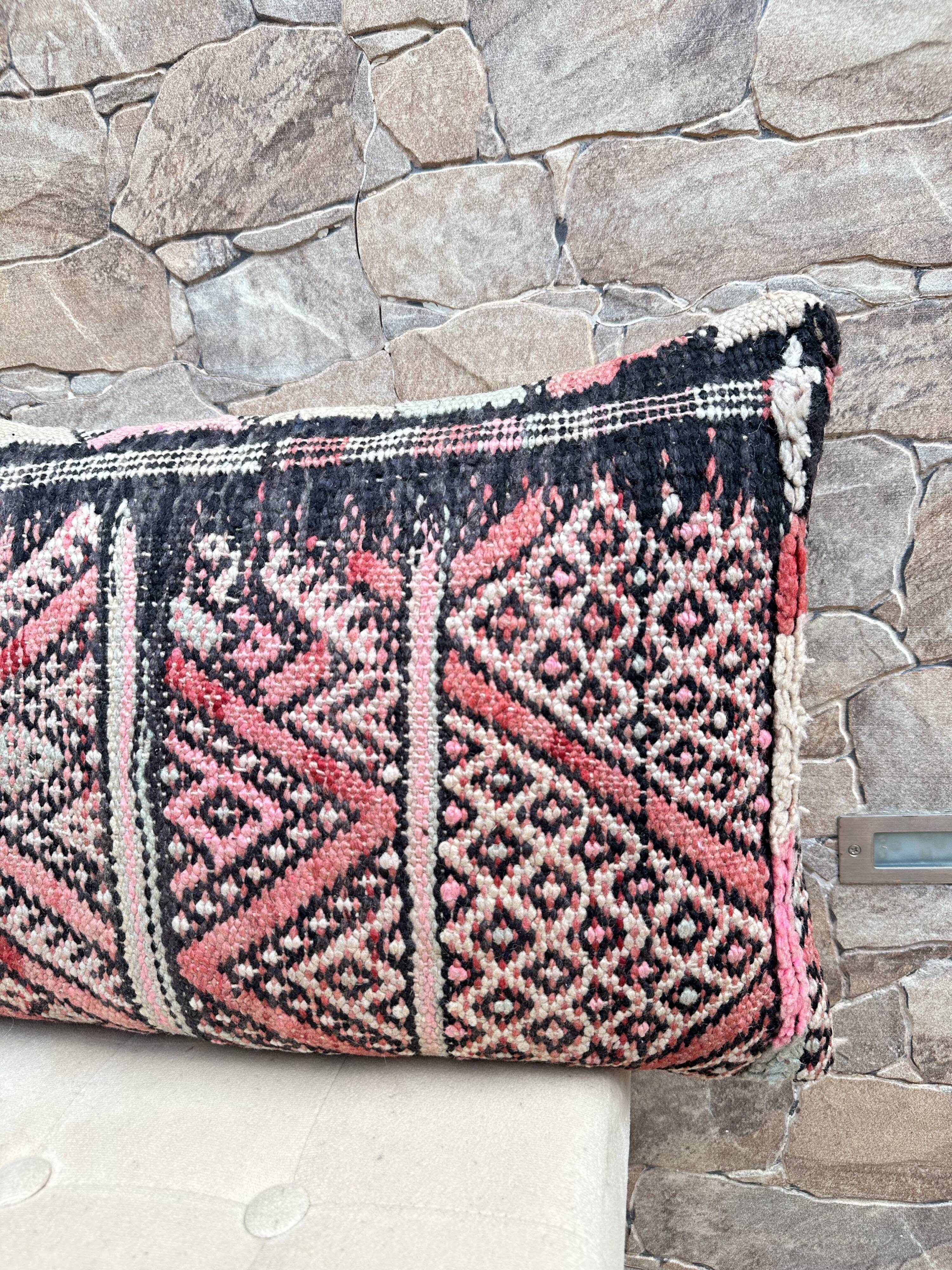 Housse de coussin marocain berbère vintage